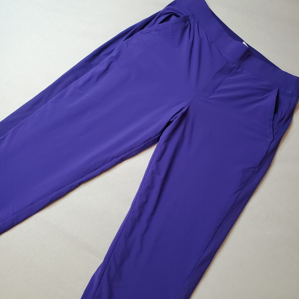 Athleta Womens Size 14 Brooklyn Lined Pants Purple 467191